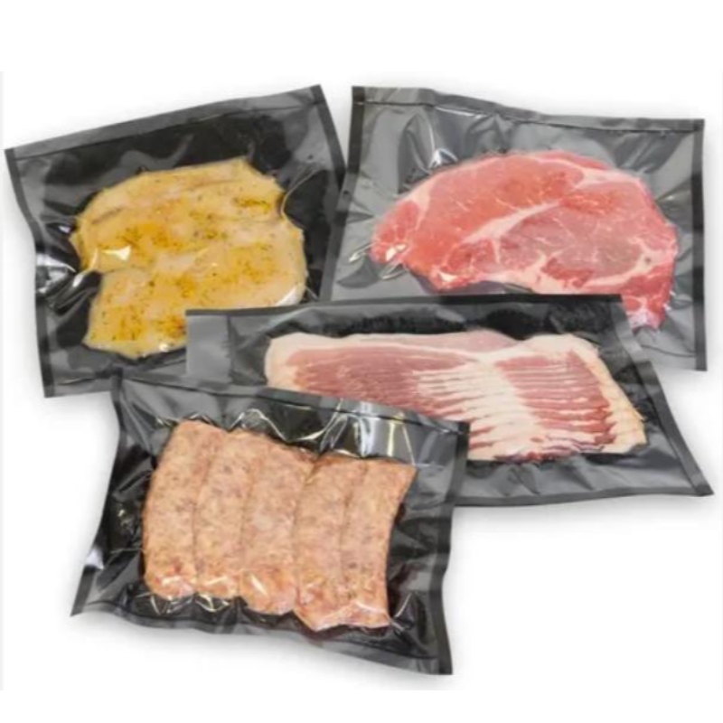 Sacos de selador a vácuo para alimentos, saco de vedação de alimentos para armazenamento biodegradável de alimentos impressos personalizados, bolsa de selador de vácuo de alimentos